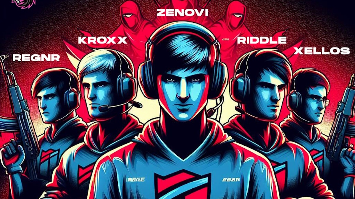 Dust2in's tweet card. Revenge Esports' CS roster includes 16 y/o Riddle