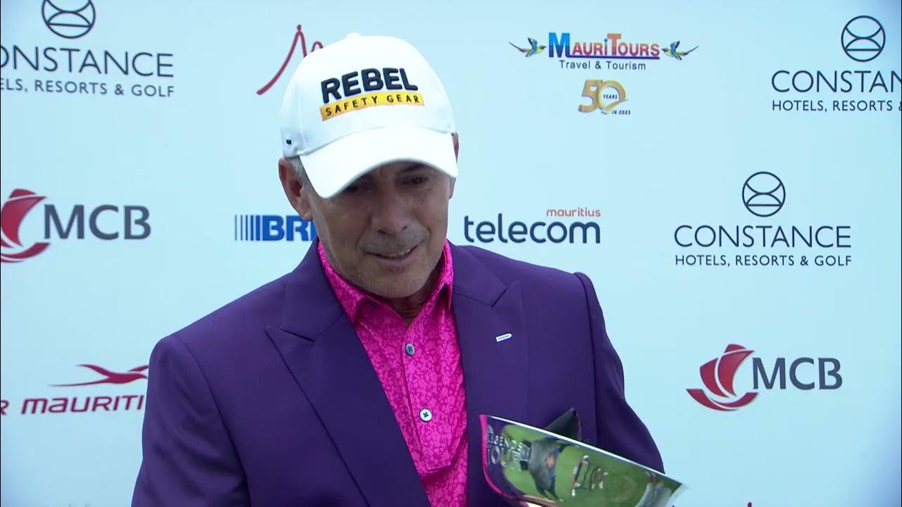 euLegendsTour's tweet card. Adilson da Silva & Simon Griffiths Interviews: MCB Tour Championship...