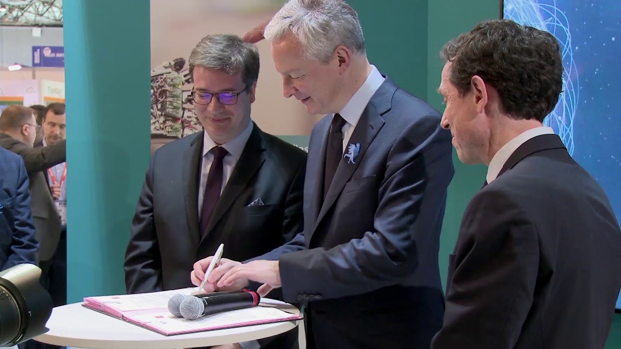 Salon_GI's tweet card. GLOBAL INDUSTRIE 2018 | Inauguration par Mr Bruno Le MAIRE, Ministre...