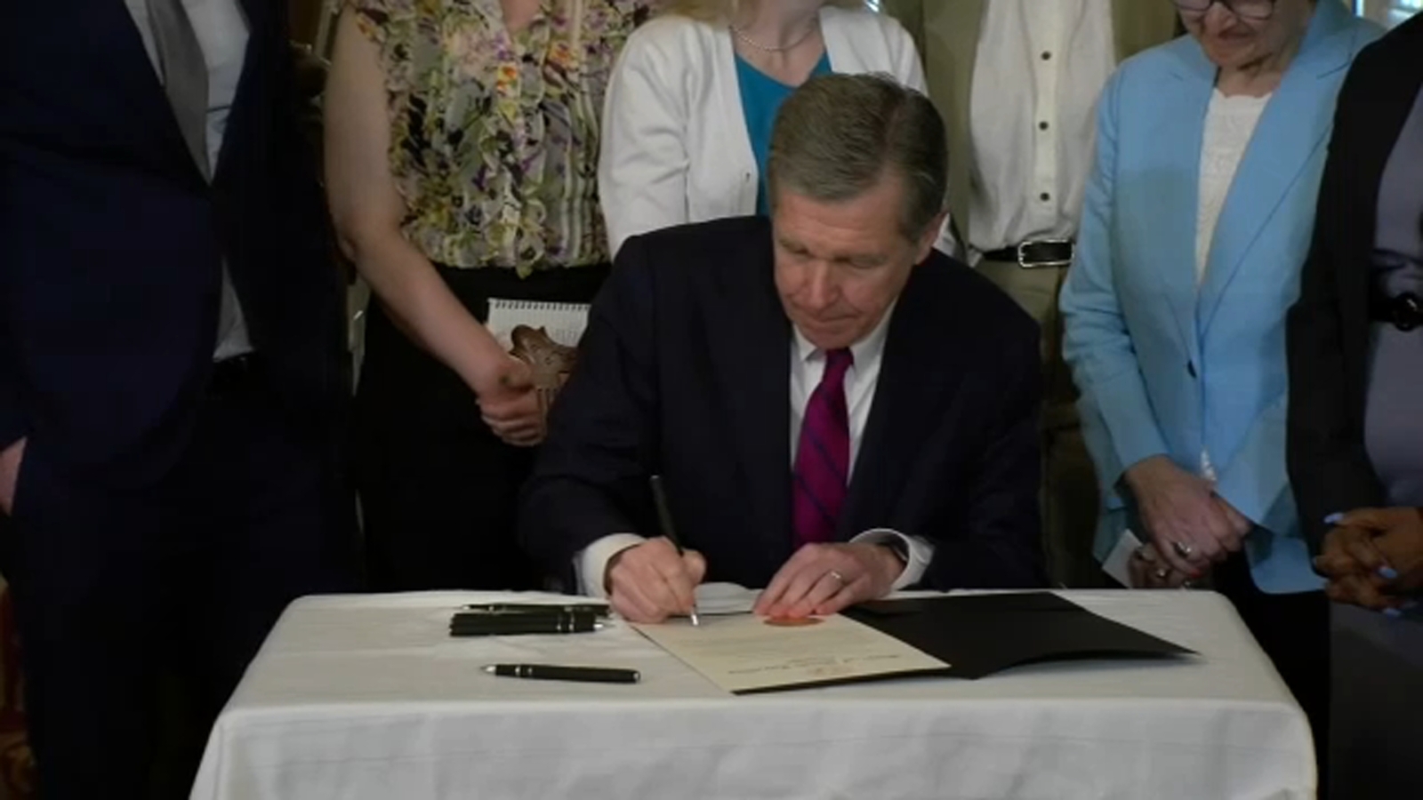 NC_Governor's tweet card. Gov. Roy Cooper is recognizing those who helped enroll others during Medicaid expansion in North Carolina.