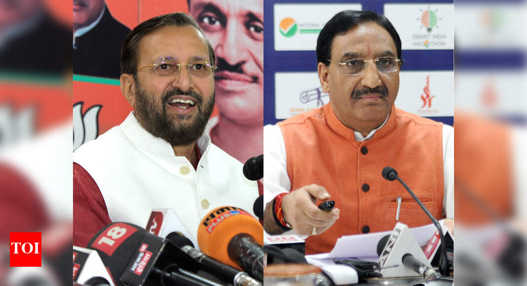 rayeeskumar31's tweet card. News News: The Union Cabinet on Wednesday approved the New Education Policy and renamed the ministry of human resource and development as the ministry of educati