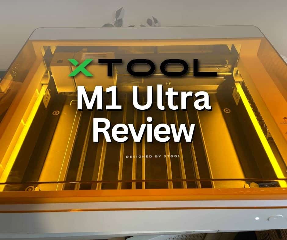 makerhacks's tweet card. The xTool M1 Ultra is not just a laser engraver or a vinyl cutter, but is the world's first 4-in-1 craft machine.