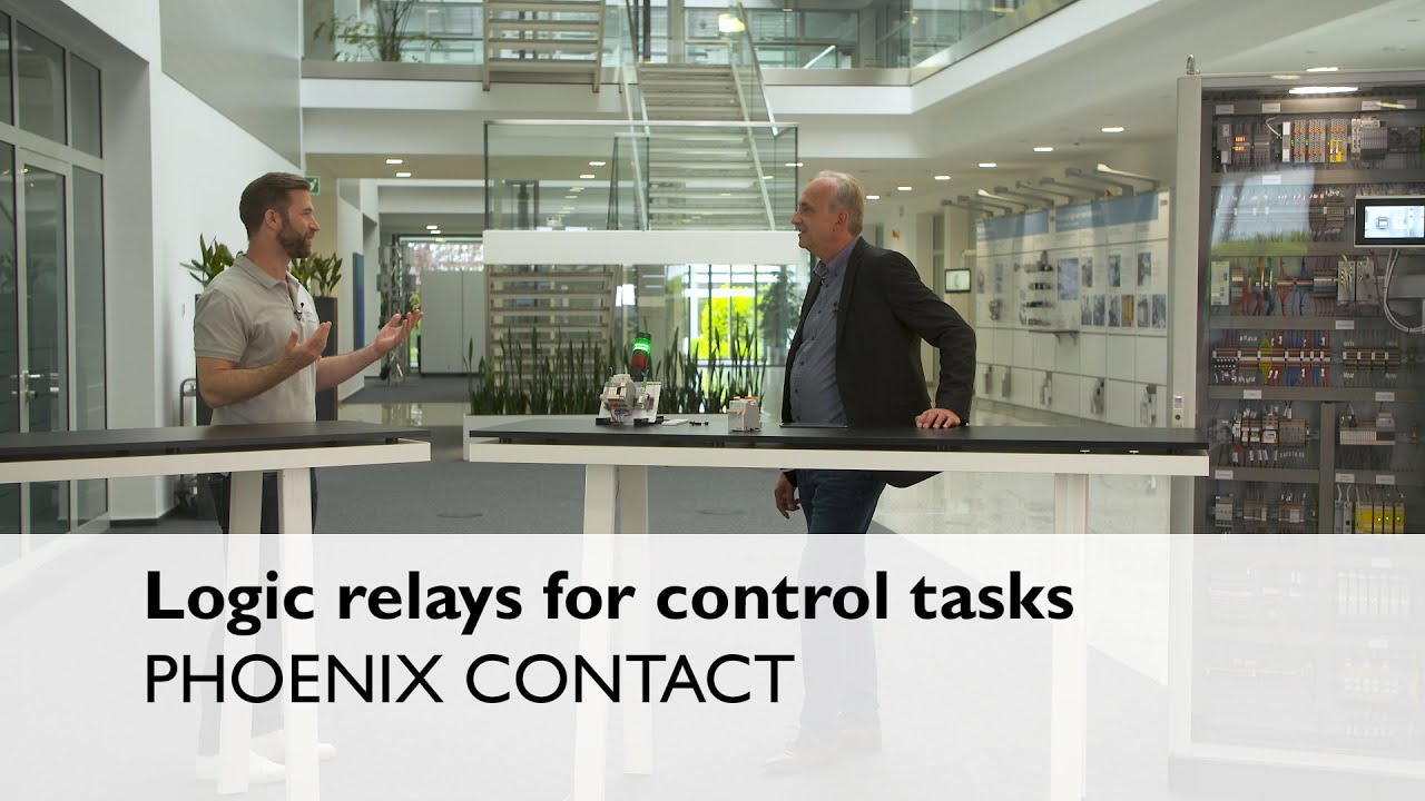 PhoenixContactM's tweet card. Logic relays for an easy programming of control functions