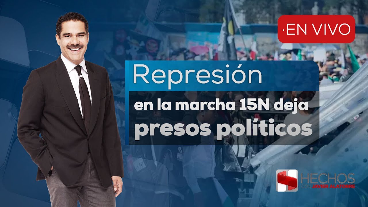 jmochoar's tweet card. #Hechos | Represión en la marcha de la Gen Z deja presos políticos...
