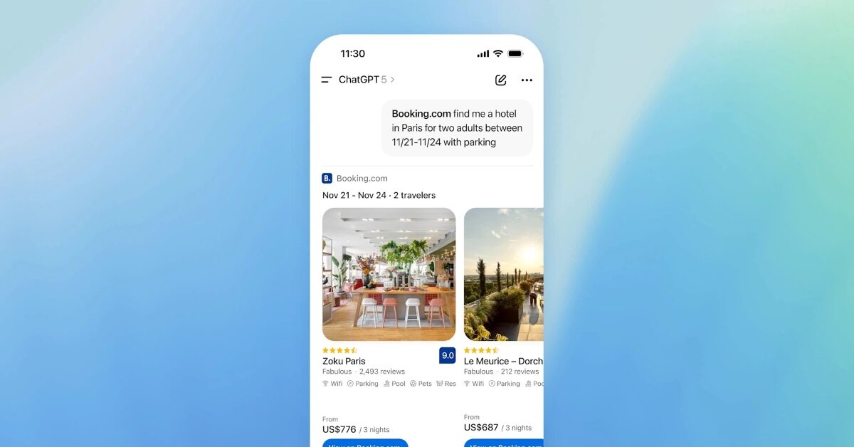 Prospec_TIC's tweet card. Les utilisateurs pourront utiliser ces applications directement dans le chat. De leur côté, les développeurs pourront les créer grâce au nouvel Apps SDK.
