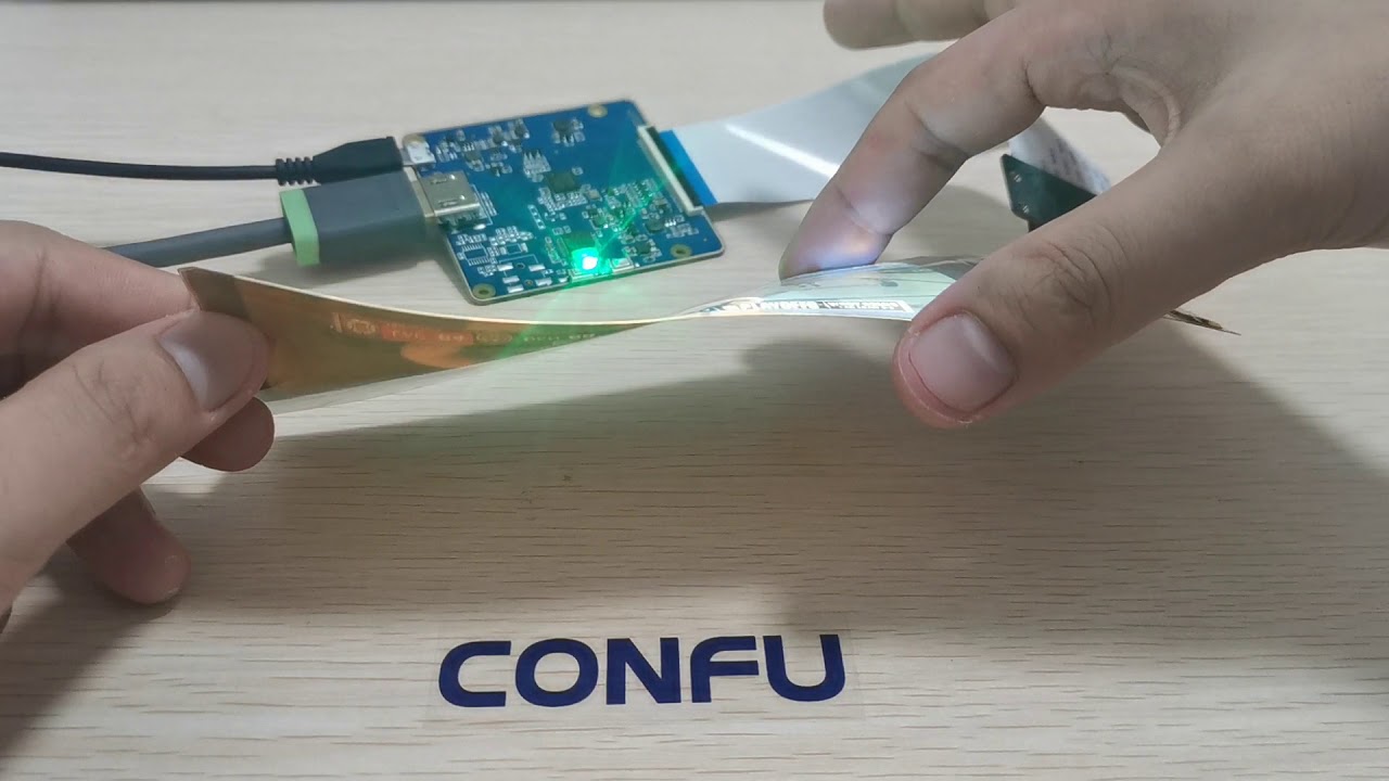 HDMITOMIPICHINA's tweet card. CONFU HDMI 6" inch 1440x2880 Flexible AMOLED Foldbale Bendable...