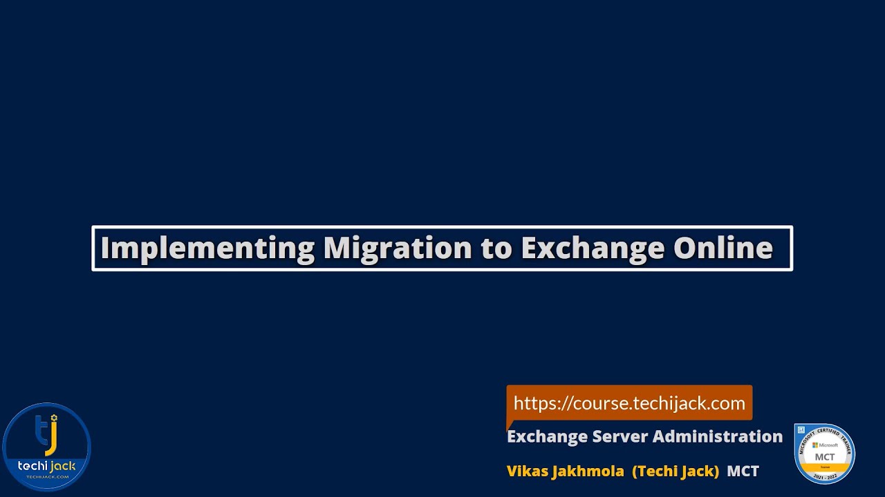 jack_techi's tweet card. Mode 12.2 - Exchange Server Migration Scenarios, Options & Steps