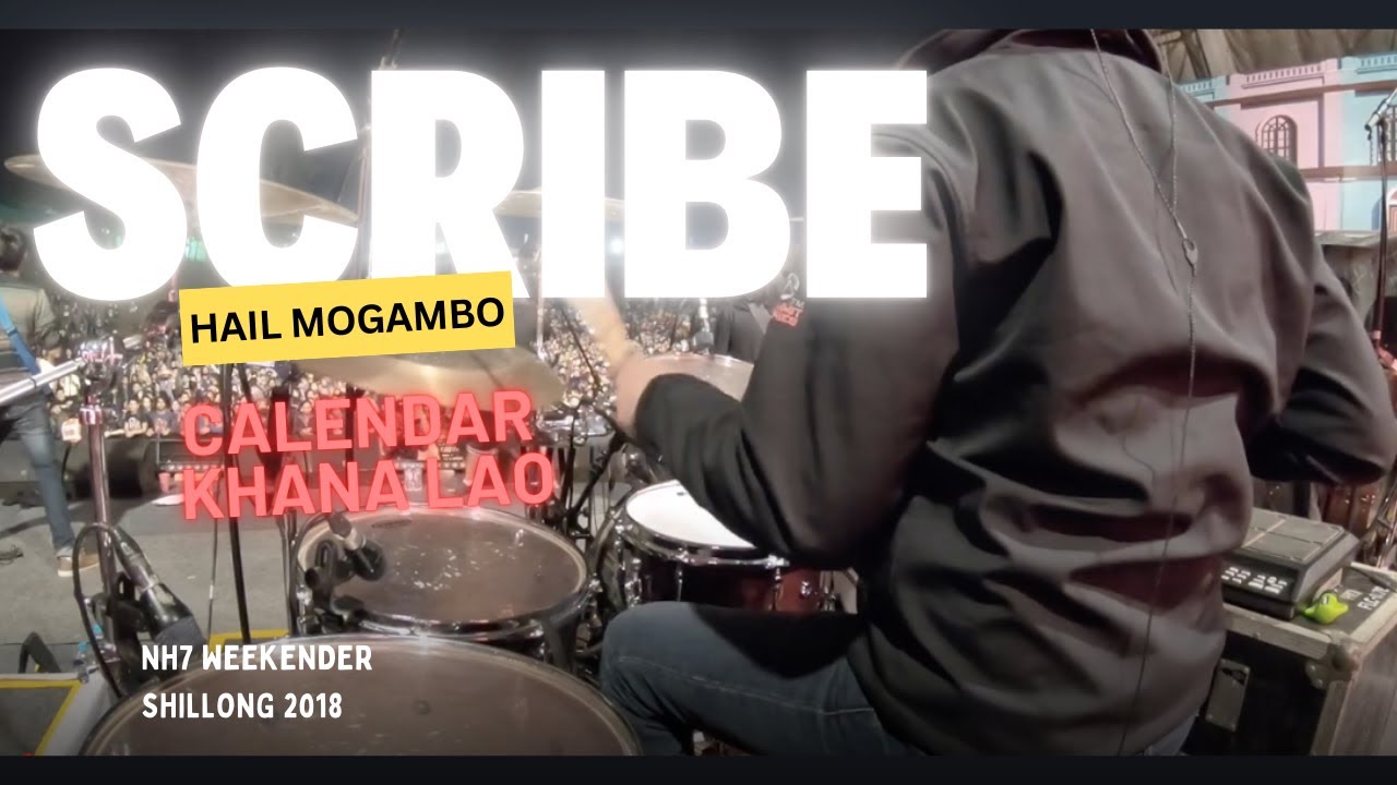 PDVirus's tweet card. Scribe Drumcam Calendar NH7 Meghalaya 2018