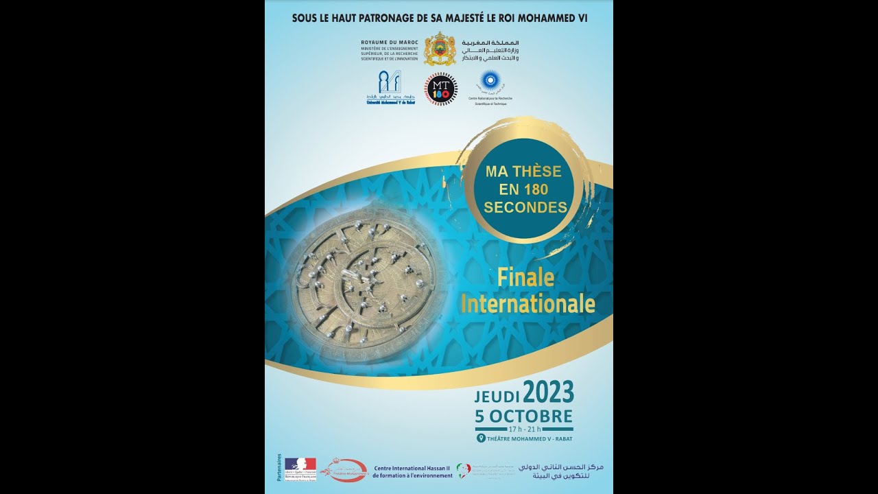 MT180ch's tweet card. Finale internationale du concours francophone « Ma thèse en 180...