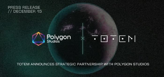 1blocknerd's tweet card. Totem announces strategic partnership with Polygon Studios Totem has chosen Polygon Studios as a strategic partner, and their founders and executive teams