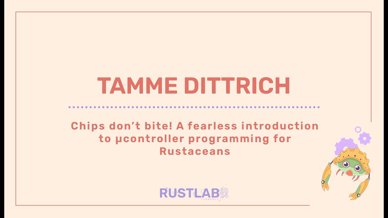 tweedegolfbv's tweet card. Chips don't bite! An introduction to µController programming for...