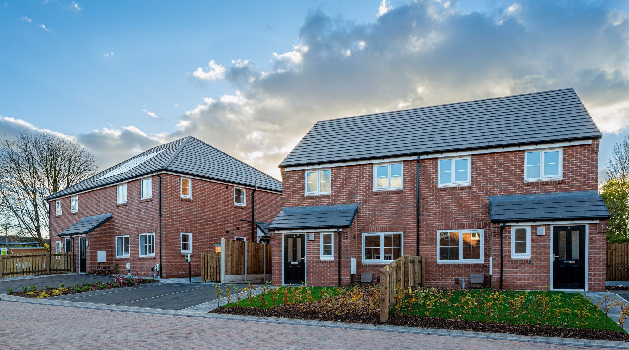 esh_group's tweet card. The £3.7m development in Middleton has been delivered on behalf of Yorkshire Housing.