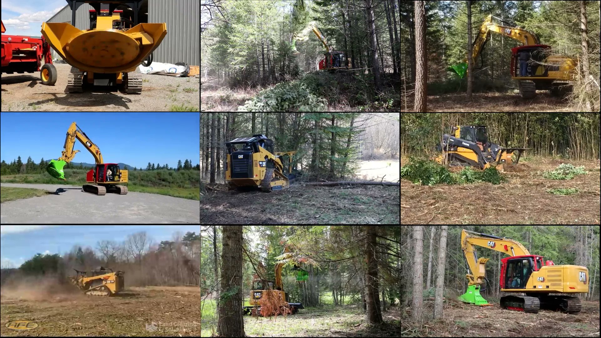 AdvancedForest's tweet card. Advanced Forest Equipment ~ Forestry Disc Mulchers doing what they do...