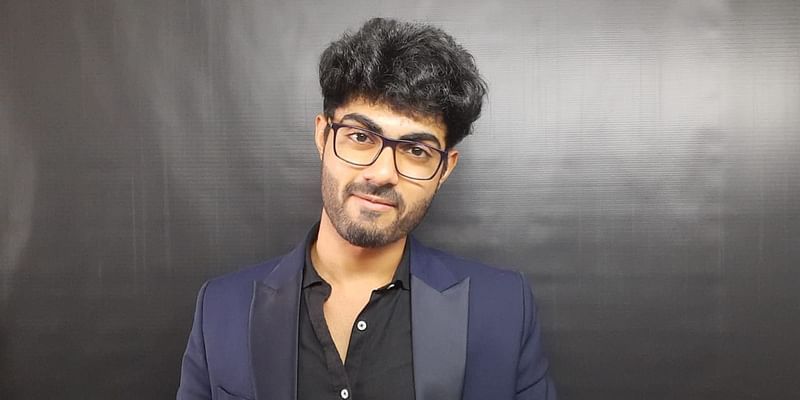 Dinesh_Bakshi's tweet card. Nihaal Singh Adarsh, a 19-year-old engineering student from Mumbai has developed compact ventilation system called ‘Cov-Tech’ for PPE suits.