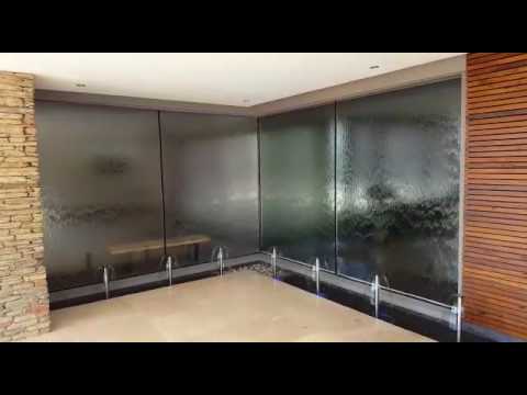 design_liquid's tweet card. Shadrack Mirror Water Wall