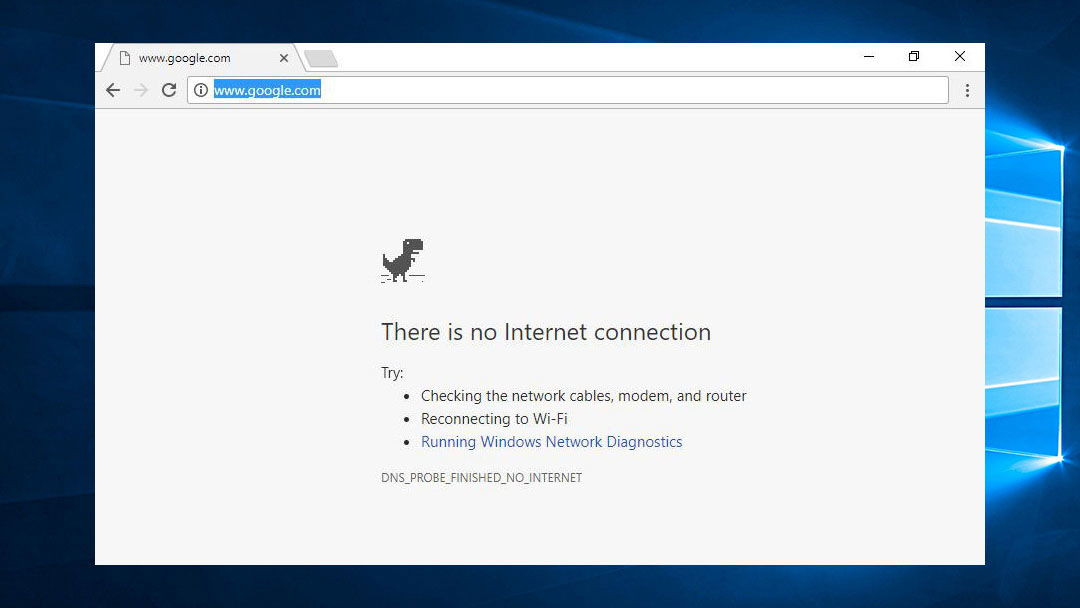 techloriscom's tweet card. DNS_PROBE_FINISHED_NO_INTERNET error in Chrome? This is usually due to wrong DNS settings. Here are a few methods to fix this error.