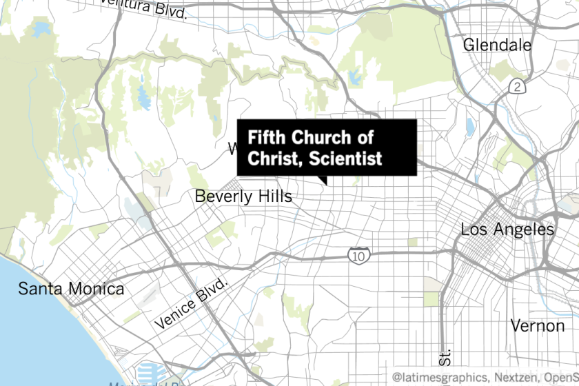 CommsNetGroup's tweet card. Fifth Church of Christ Scientist in Los Angeles suffered "ruinous financial hardship" because of its board chair's theft, prosecutors say
