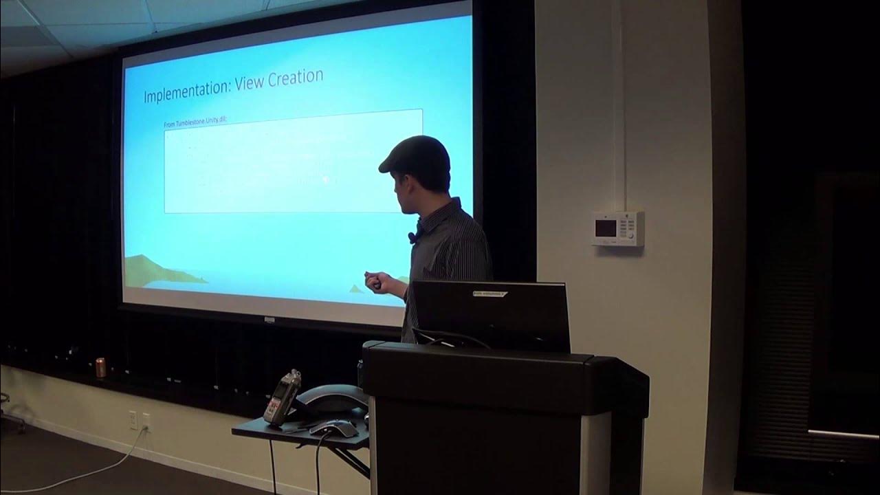 Seattle_Unity3D's tweet card. SUUG January 2015 - Tumblestone and the MVVM Pattern in Unity