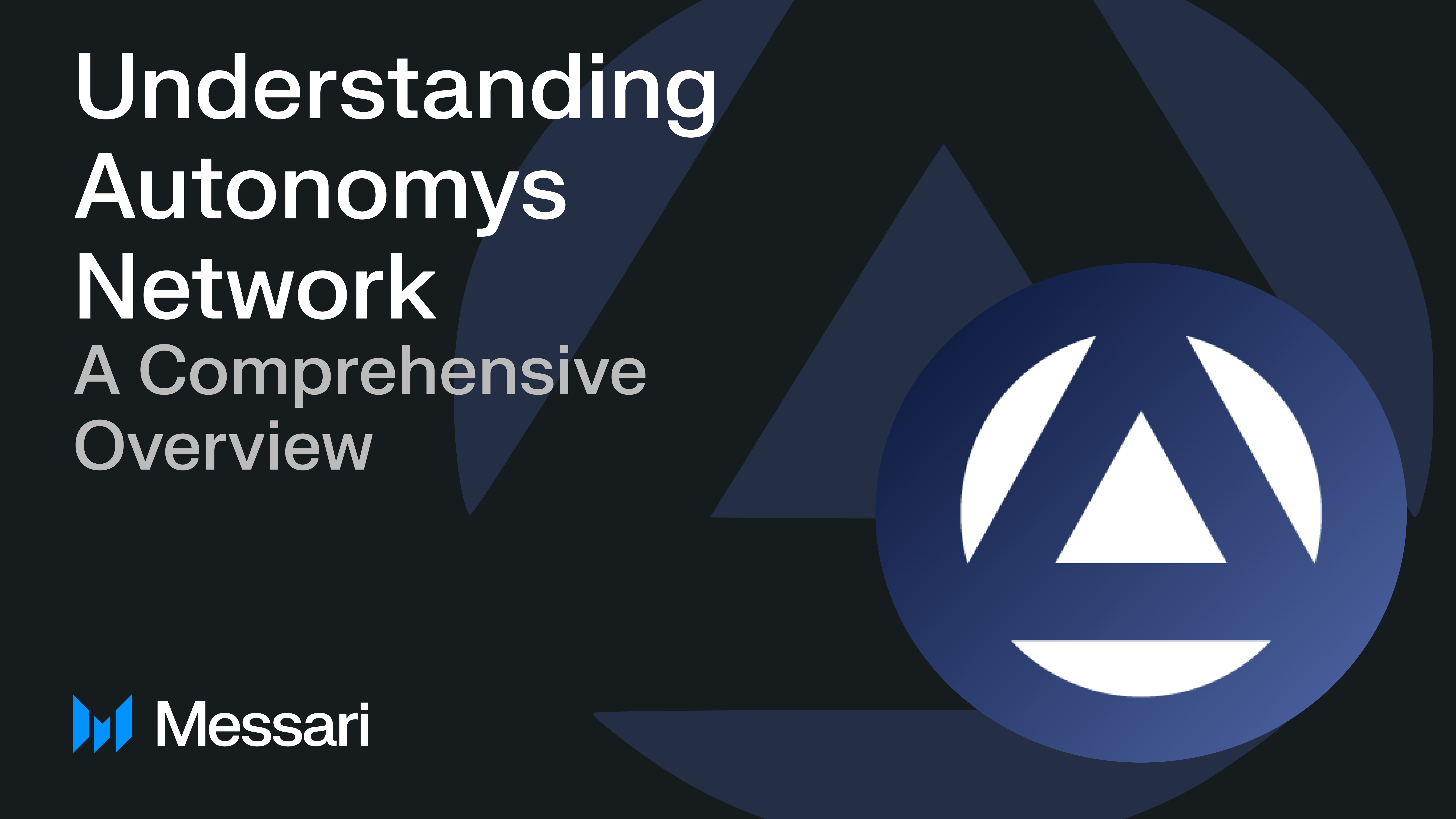 AutonomysNet's tweet card. Autonomys Network serves as a comprehensive AI3.0 infrastructure layer, leveraging a Decoupled Execution framework to enable modular scalability and a Distributed Storage Network to ensure secure,...