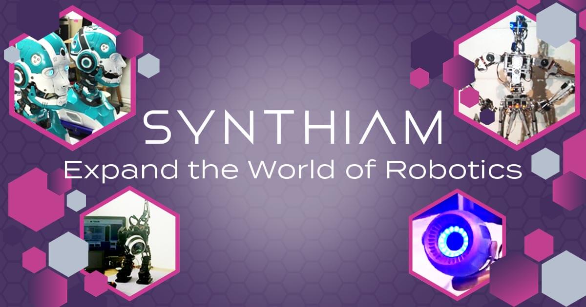 SynthiamRobot's tweet card. Learn how Synthiam can help you build your robot.