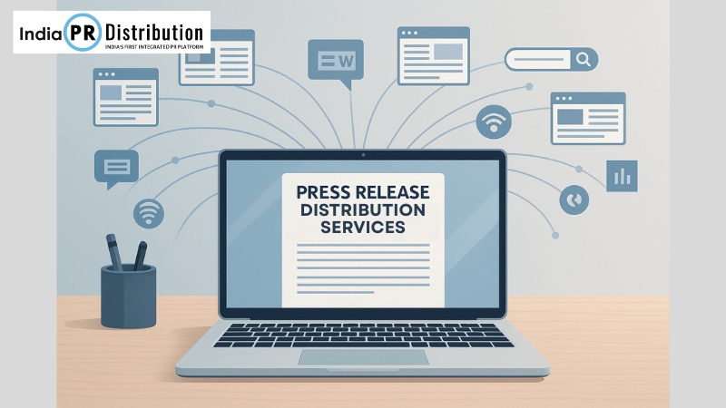 distribution_pr's tweet card. Press Release Distribution Services that help you gain reach, search visibility, and trust with clear news shared across online and media outlets