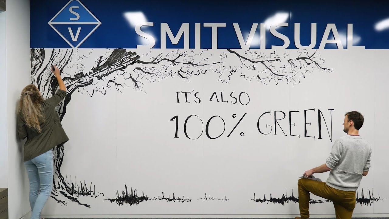 SmitVisual's tweet card. Smit Visual & Sustainability