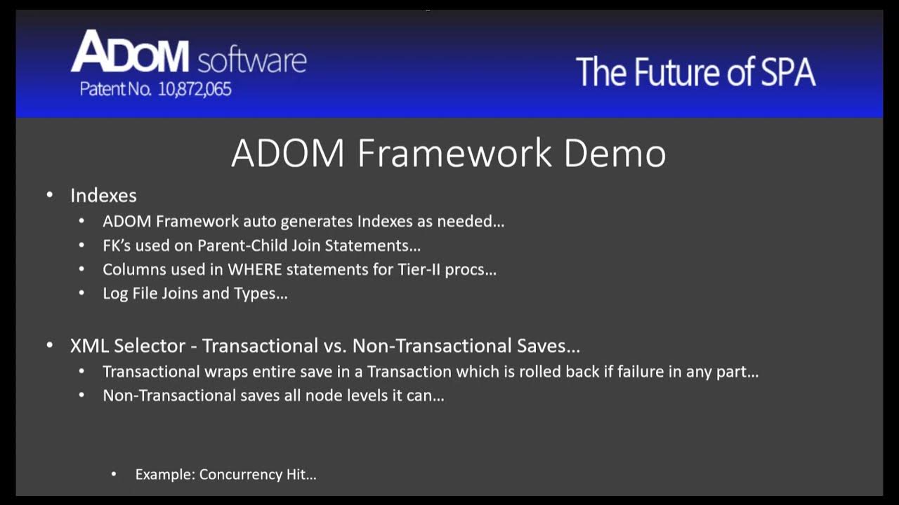 AdomSoftware's tweet card. ADOMDemo-Part-5