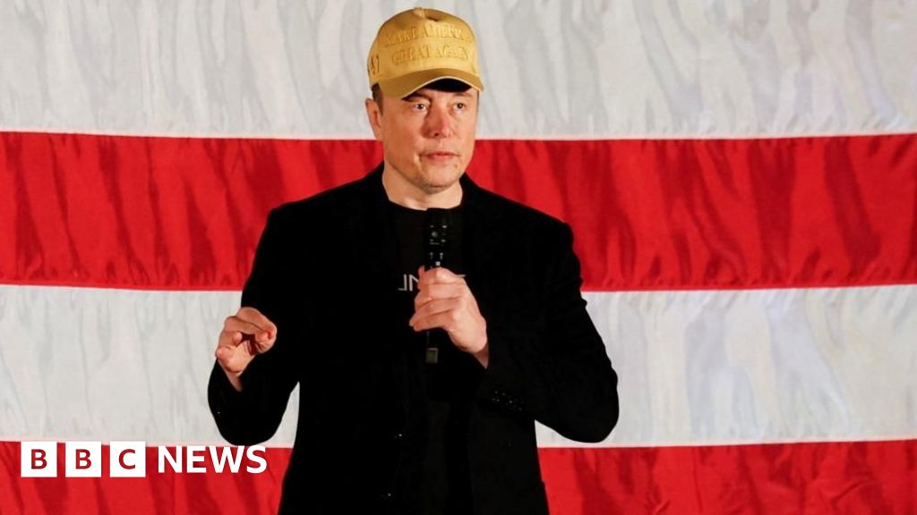 thekarmikbob's tweet card. Nearly a dozen former Republican officials have urged the US justice department to look into Mr Musk's cash incentive to voters.