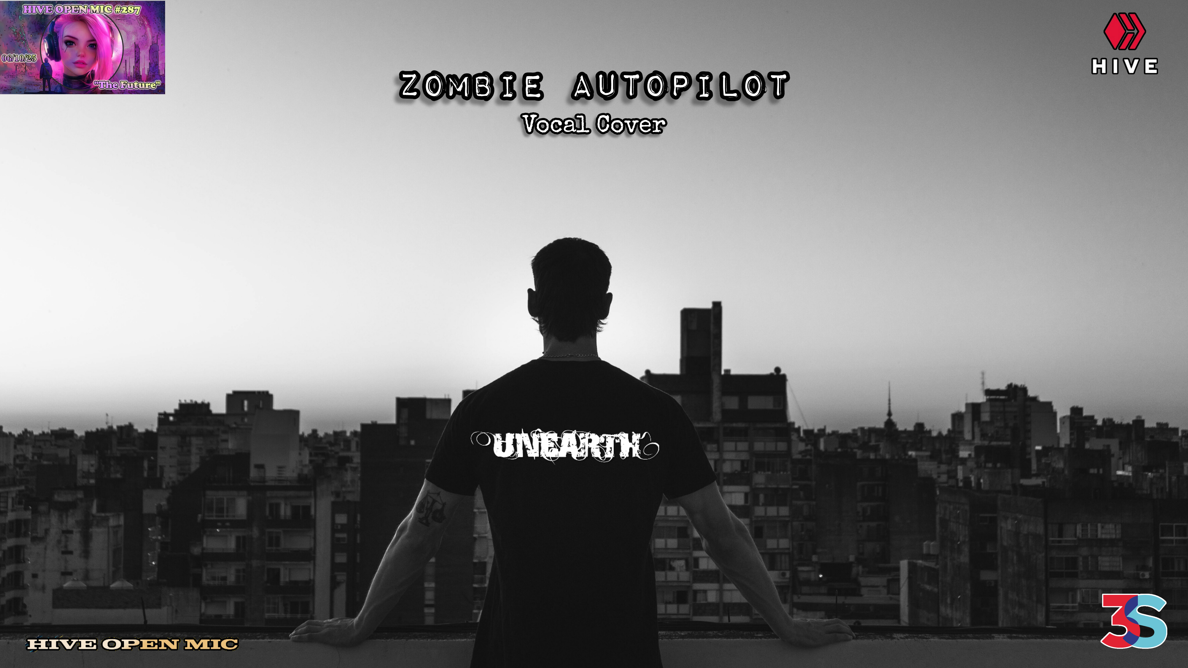 fernanblog's tweet card. Hive Open Mic Week 287 / Zombie Autopilot ⚰️🧟🔊🔥🎸🤘 (Vocal Cover)...