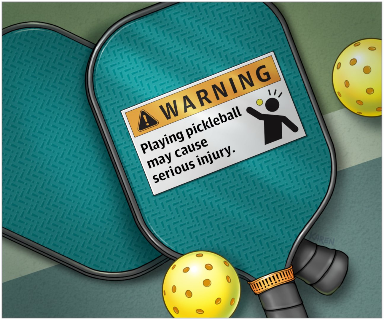 davykevinp's tweet card. This Medical News article discusses a recent study that found an increase in eye injuries among US pickleball players, especially those older than 60 years.