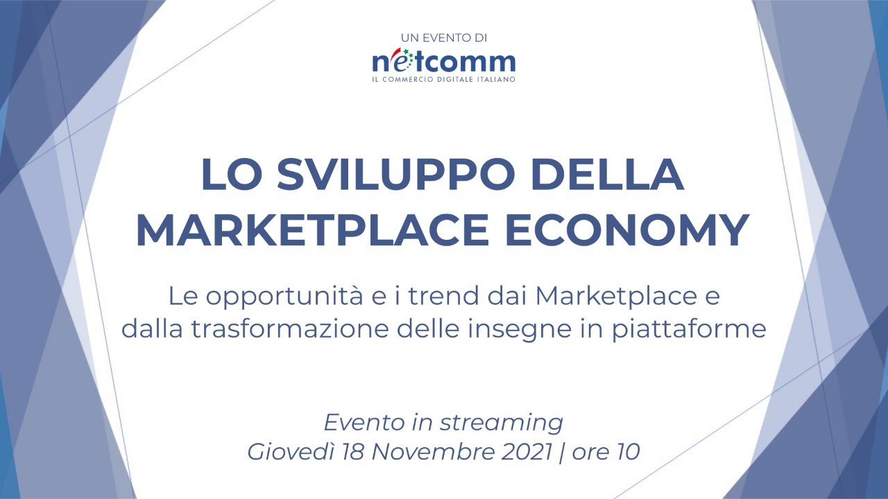 ConsNetcomm's tweet card. Lo Sviluppo della Marketplace Economy