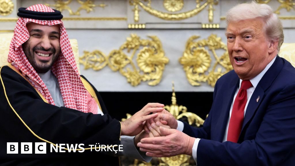 bbcturkce's tweet card. ABD Başkanı Donald Trump Beyaz Saray'da ağırladığı Suudi Arabistan Veliaht Prensi Muhammed bin Selman'ın, gazeteci Cemal Kaşıkçı'nın öldürülmesiyle bir ilişkisi olmadığını söyledi.