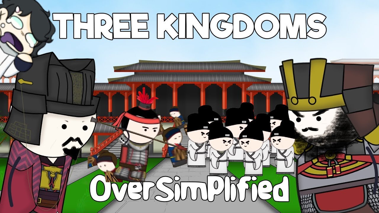 ExposedKaijuVT's tweet card. V-Tuber Reacts to Three Kingdoms OverSimplified!