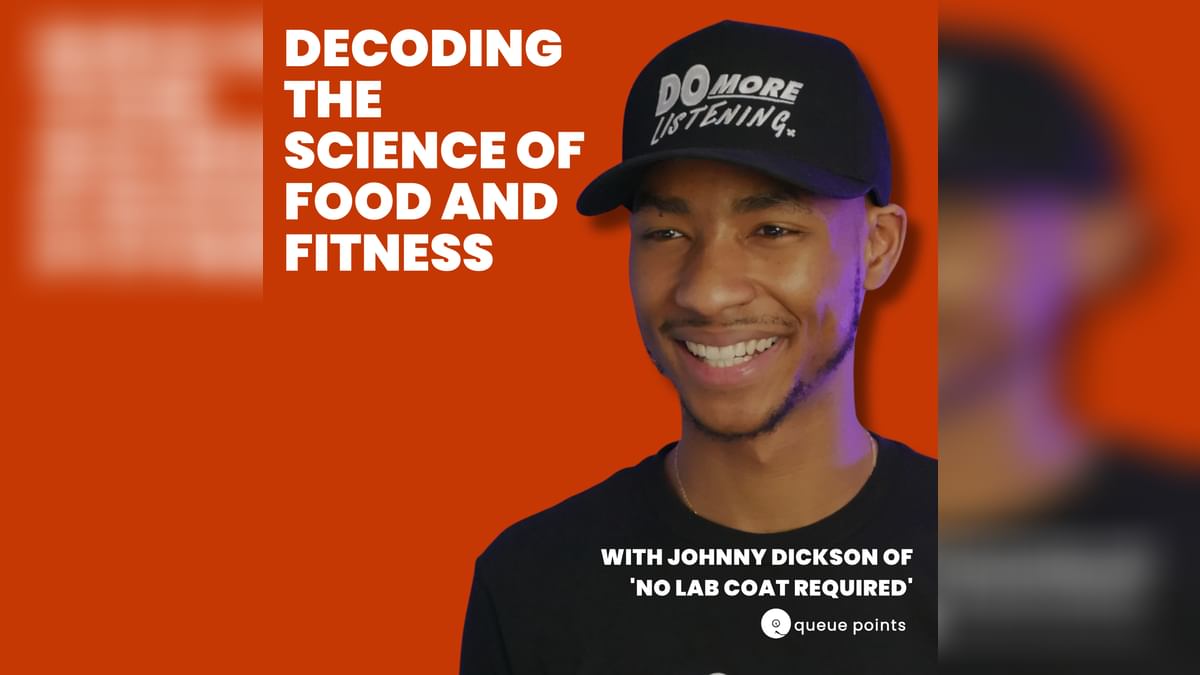 queuepointspod's tweet card. Queue Points takes a rhythmic detour from music history to explore the science of wellness with special guest Johnny Dickson of "No Lab Coat Required." In this...