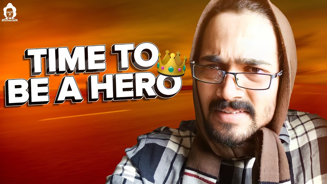 Bhuvan_Bam's tweet card. BB Ki Vines- | Time To Be A Hero |