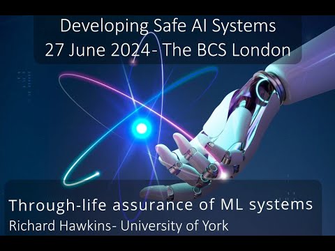 CfAA_York's tweet card. 01 - Richard Hawkins - Through-life assurance of ML systems
