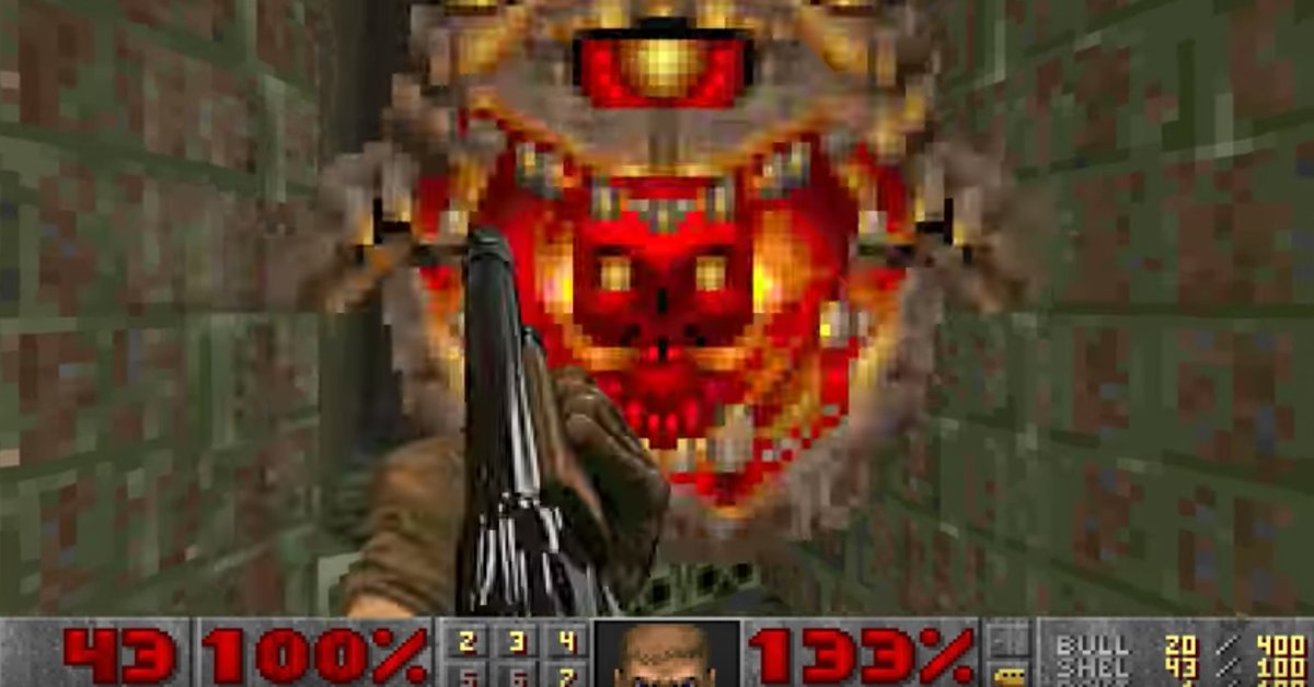 Polygon's tweet card. Co-creator John Romero sends his congratulations