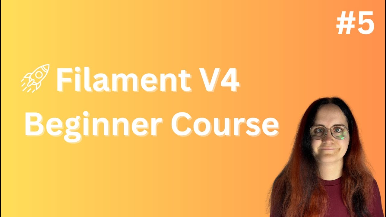 tillythecoder's tweet card. Filament V4 Beginner to Intermediate Course | Episode 5 - Tooltip