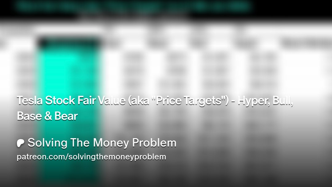 stevenmarkryan's tweet card. Get more from Solving The Money Problem on Patreon