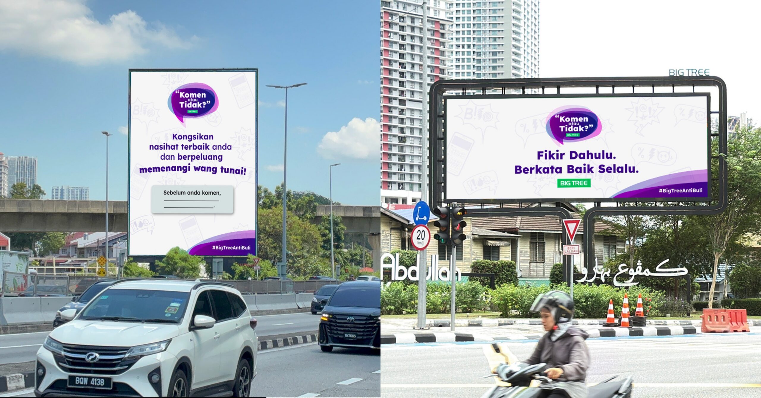 saysseismik's tweet card. Kempen itu mengajak rakyat Malaysia untuk berhenti dan berfikir sebentar sebelum meninggalkan komen di ruangan digital.