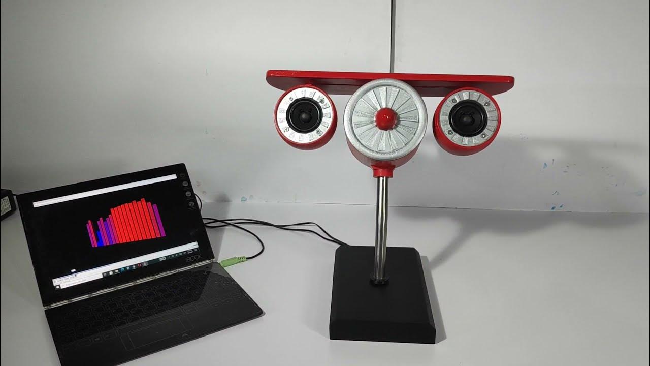 allrobotics's tweet card. Construcción de unos parlantes con forma de avión - All Robotics