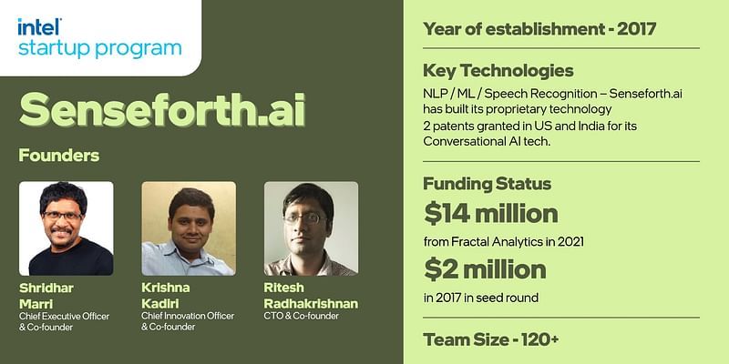 YSEcosystem's tweet card. Pioneering future-ready AI tech since 2017, Senseforth.ai’s conversational AI platform is crafted for large enterprises to help quicken their ability to drive growth, reduce operating expenses, and...