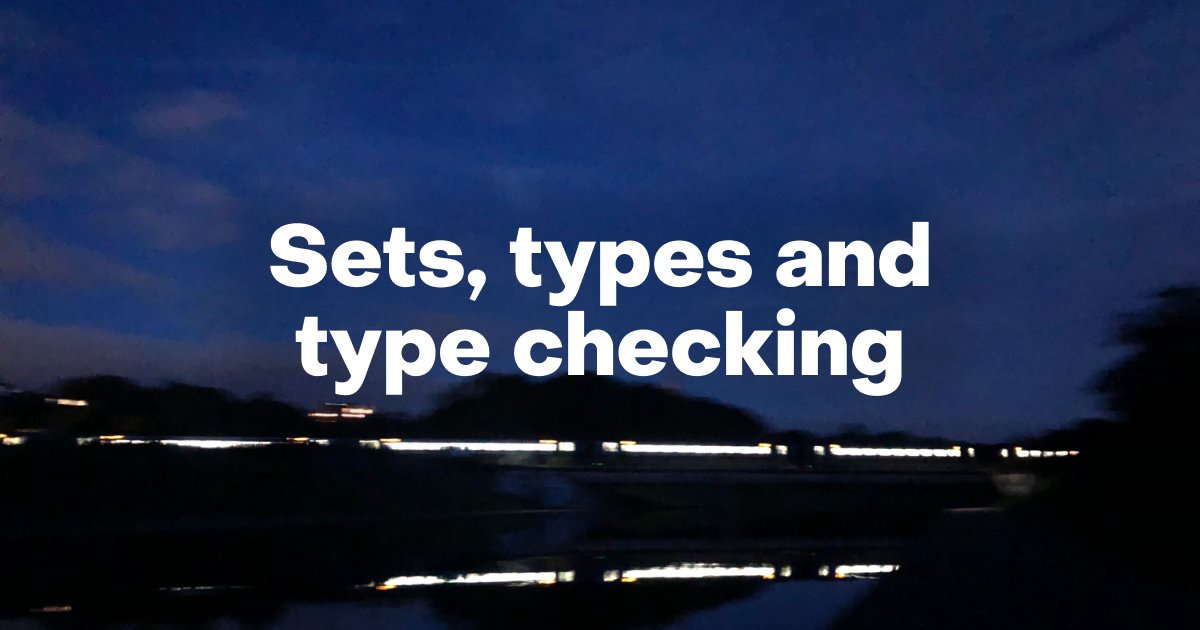 technstuffHQ's tweet card. My currently understanding of types