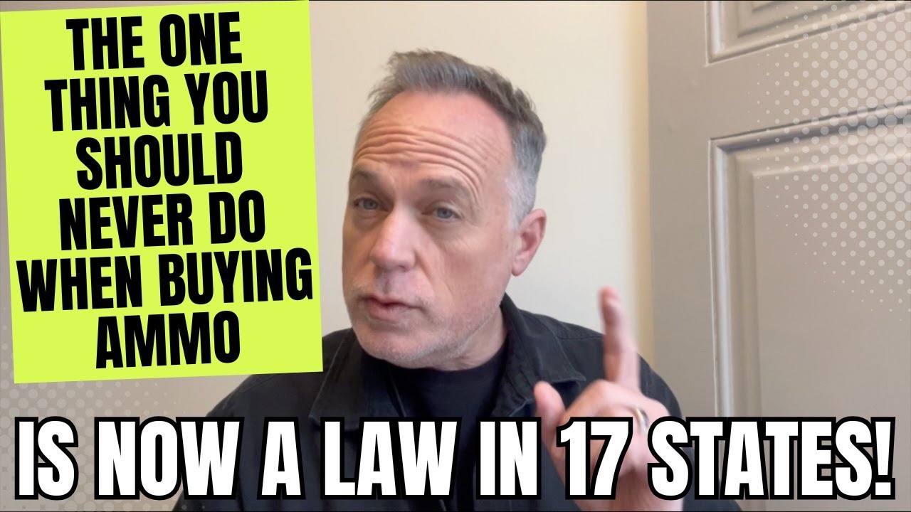 billcreata's tweet card. The ONE Thing You SHOULD NEVER Do When Buying Ammo Is NOW LAW In 17...