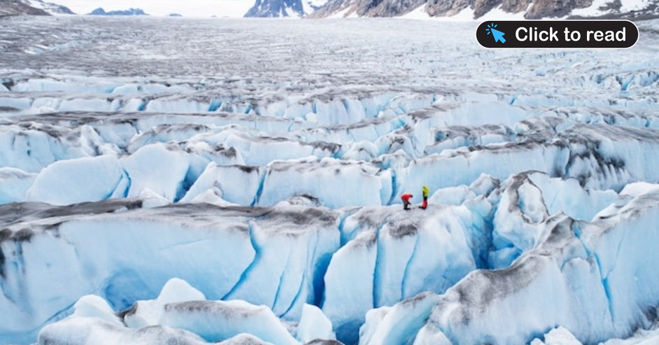 toadmeister's tweet card. In a major challenge to climate alarmism, climate scientists have shown that Greenland ice has recovered since 2012 and the earlier loss was due to “natural variability" not human CO2 emissions.