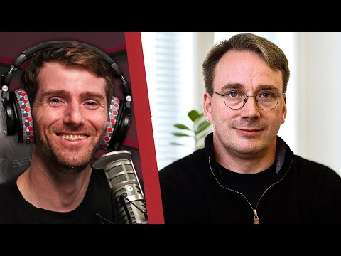 KaosSverige's tweet card. Linus Met The REAL Linus! #linux #FOSS #CachyOS #Nobara #PikaOS #EndeavourOS