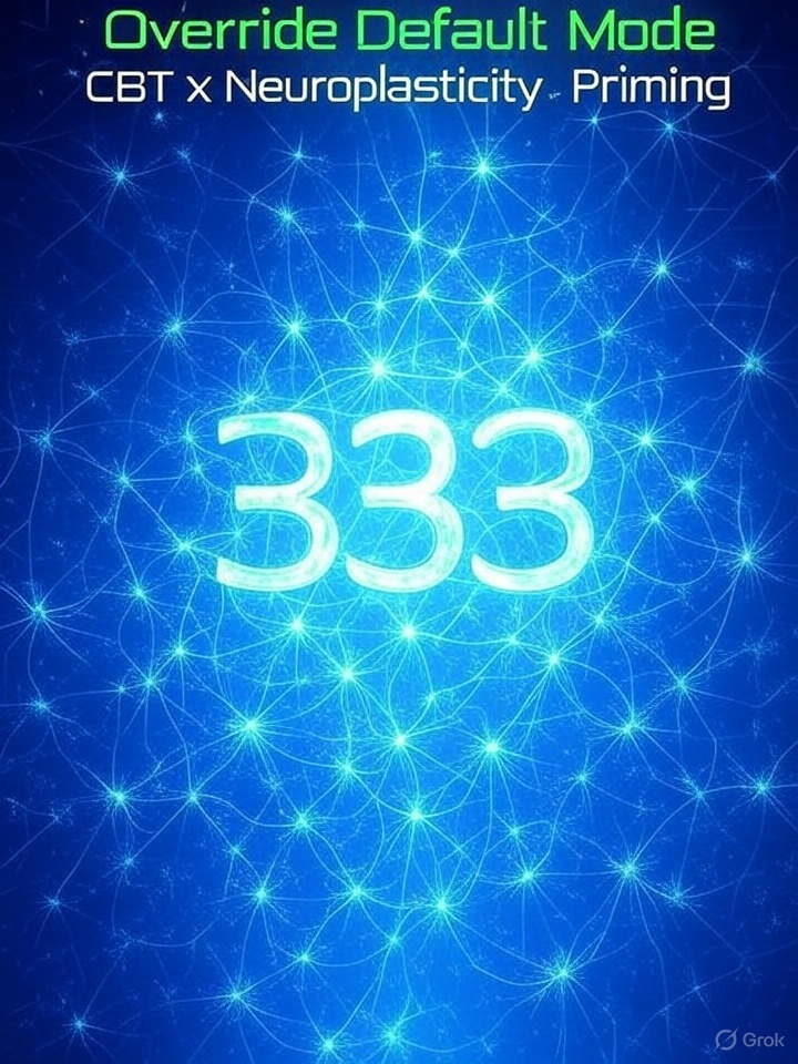 DbadNationX's tweet card. This is not your grandma’s gratitude journal.The 3×3×3 Reset Guide is your daily tactical tool for when the world tilts, the tape in your head turns toxic, and your nervous system’s ready to light ...