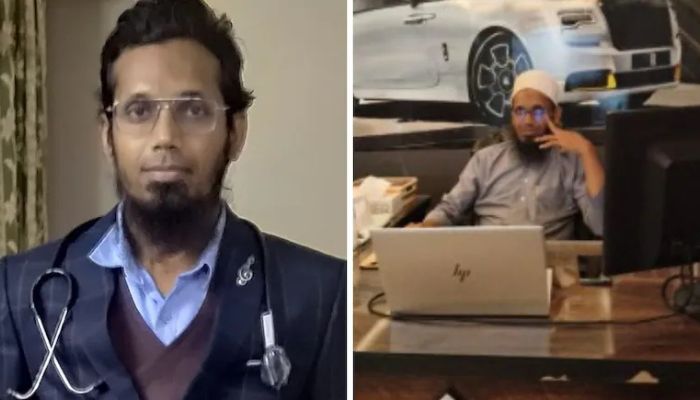 ssharma68's tweet card. Dr Ahmed Mohiyuddin Saiyed suffered injuries to his eye and nose following which other accused started pushing him around.