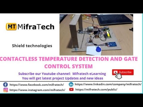 mifratech's tweet card. CONTACTLESS TEMPERATURE DETECTION AND MONITORING MIFRATECH- #projec...