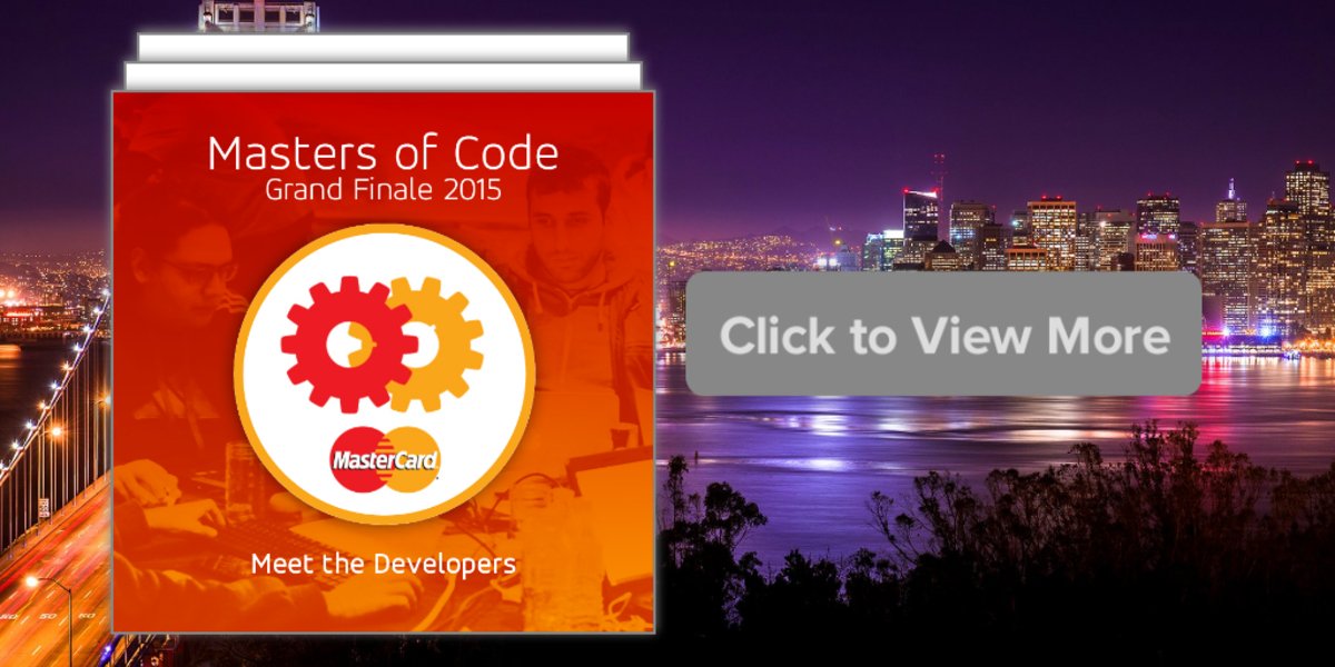 MastercardDev's tweet card. MasterCard Crowns Champion in the Inaugural Masters of Code Global Hackathon Series